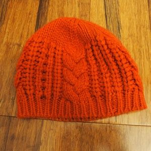 Banana Republic Orange Knit Beanie
